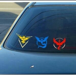 Pokemon go sticker vinyls